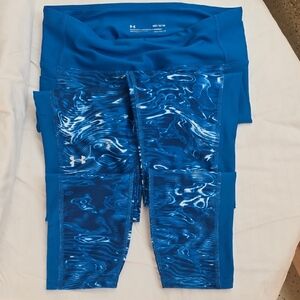 Under Armour Blue Patterned Leggings